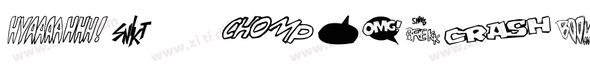 HL ComicBoom字体转换